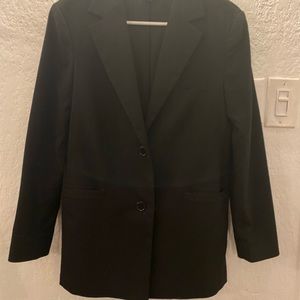H&M oversized black blazer